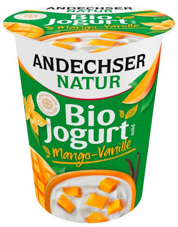 Produktfoto zu Bio-Joghurt mild Mango-Vanille