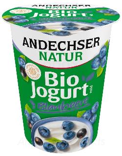 Bio-Joghurt mild Blaubeere-Cassis