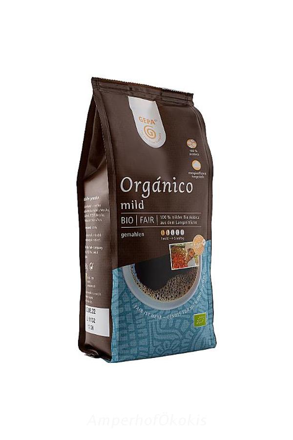 Produktfoto zu Gepa Kaffee Organico mild 250g