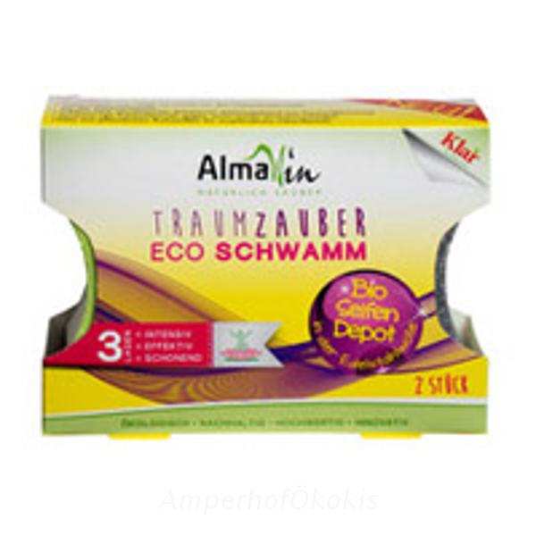Produktfoto zu SauberZauber Eco Schwamm 2 Stück