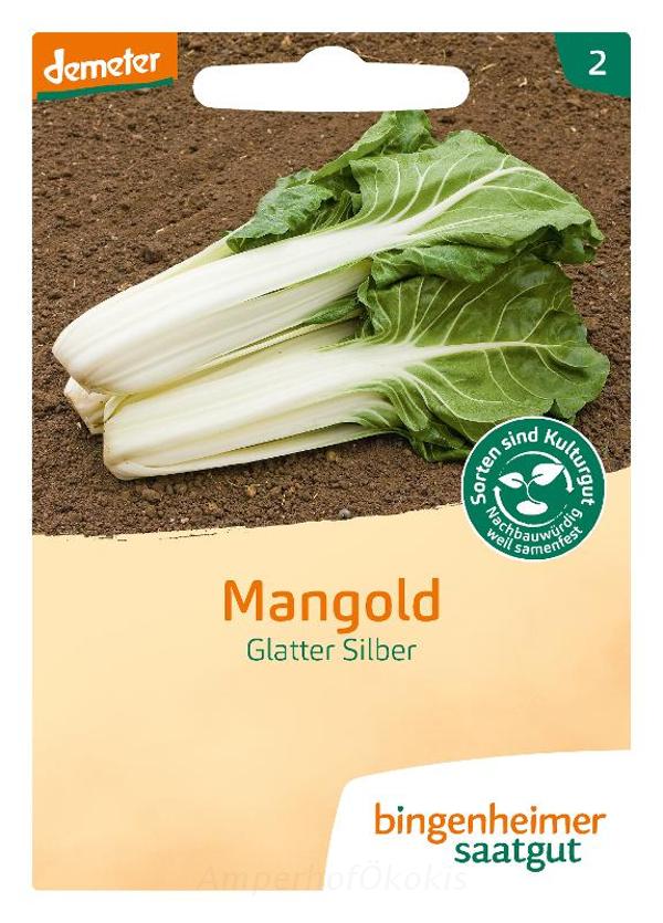 Produktfoto zu Saat: Mangold Glatter Silber