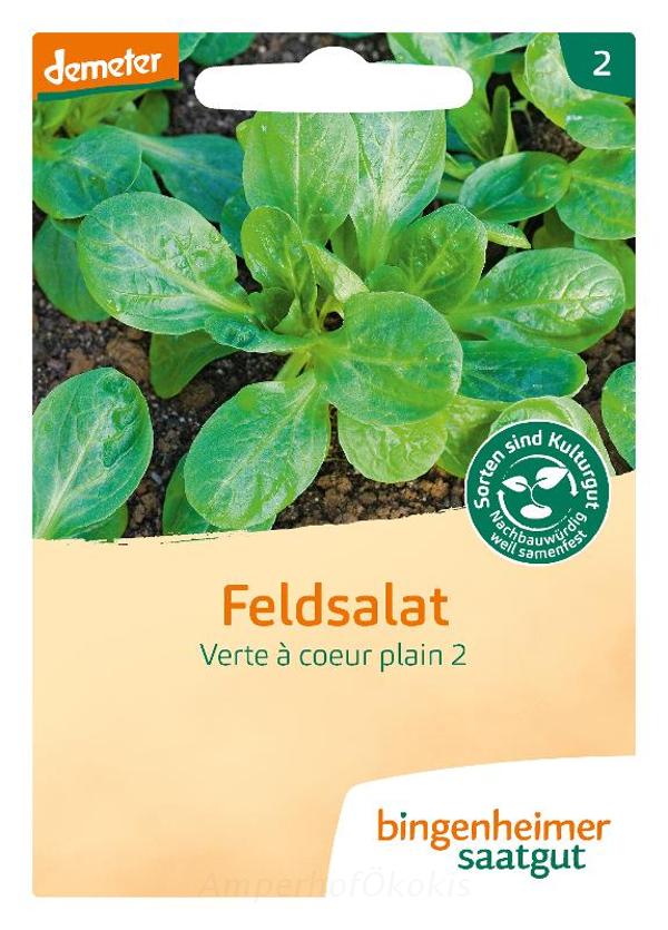 Produktfoto zu Saat: Feldsalat Verte á coeur plein