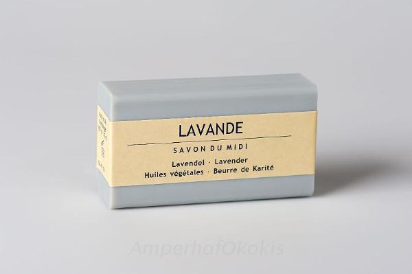 Produktfoto zu Lavendelseife mit Karitebutter 100 g
