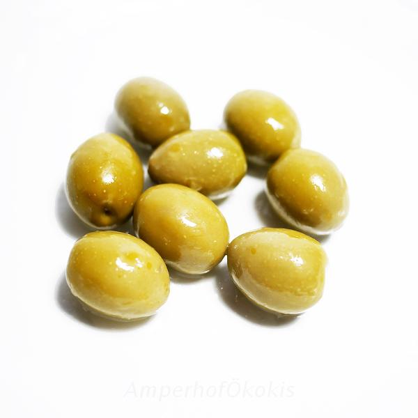 Produktfoto zu Oliven grün, groß mit Stein ca.170g