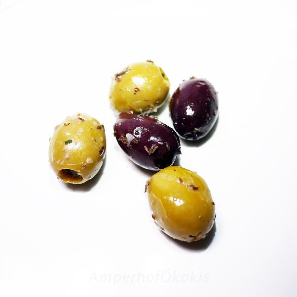 Produktfoto zu Oliven gem. m. Kräuter ca.170g