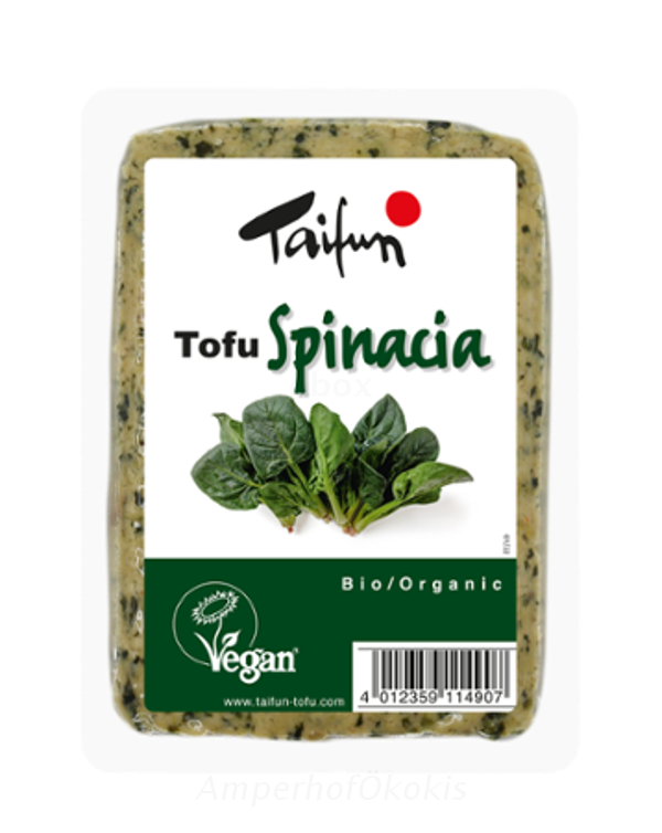 Produktfoto zu Tofu Spinacia 200g