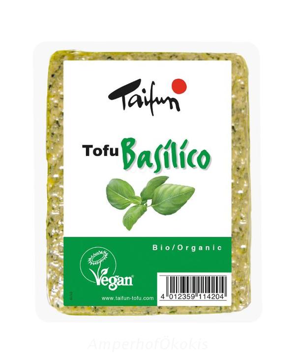 Produktfoto zu Tofu Basilico 200g