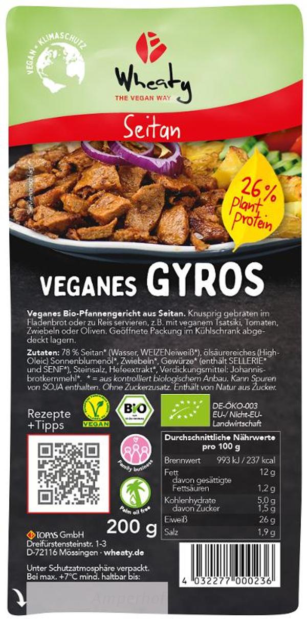 Produktfoto zu Gyros für die Pfanne aus Weizeneiweiß 200g
