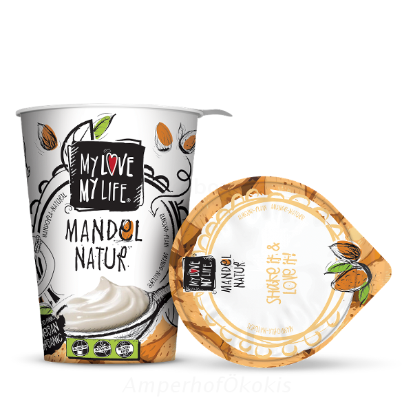 Produktfoto zu Mandeljoghurt vegan 400g ungesüßt