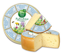 Bio Wiesenmilch Rahmkäse 55 % F.i.T. Laib