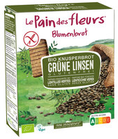 Bio Knusperbrot grüne Linsen