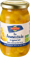 Bio Ananasstücke in eigenem Saft