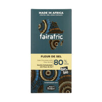 Bio-Zartbitterschokolade mit Fleur de Sel