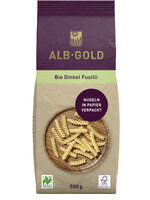 ALB-GOLD Bio Dinkel Fusilli (Papier) (Naturland)