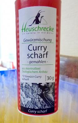 CURRY-PULVER, scharf 30gr