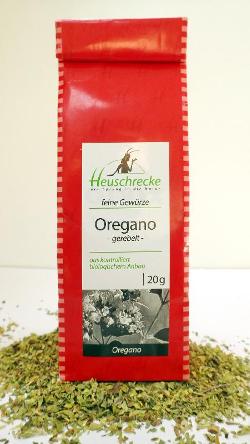 OREGANO, gerebelt, kbA, 20g Heuschrecke