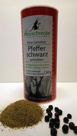 PFEFFER, schwarz, gemahlen 30g