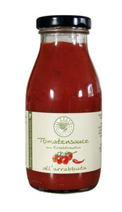 Tomatensauce Arrabiata aus Kirschtomaten, 250ml