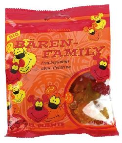 BärenFamily, 100g, Fruchtgummi ohne Gelatine