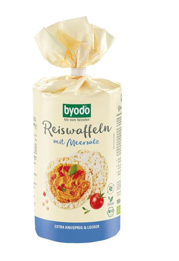 Produktfoto zu Reiswaffeln mit Meersalz, 100g