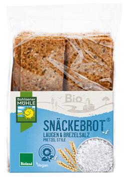 Snäckebrot Brezelsalz & Laugen, 200g, vegan