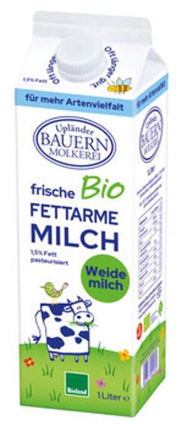 Fettarme Milch, frisch 1,5%  Fett, Tetra 1 Liter