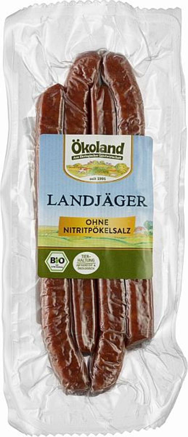 Produktfoto zu Landjäger Ökoland 4 Stk., 120g