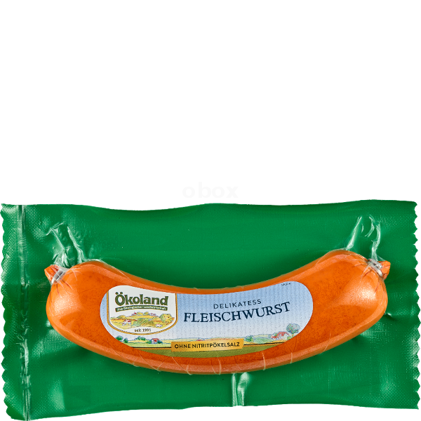 Produktfoto zu Fleischwurst Delikatess 180gr