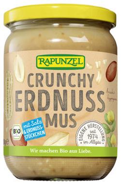 Erdnussmus Crunchy mit Salz 500g