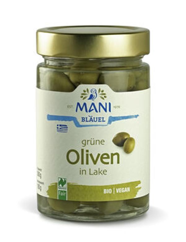 Produktfoto zu Oliven grün in Lake, 180g