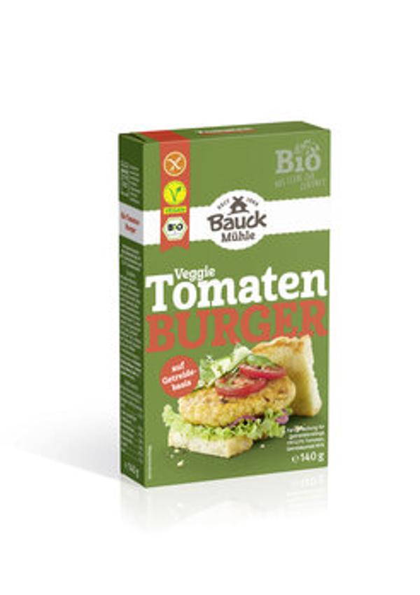 Produktfoto zu Tomaten-Basilikum Burger glutenfrei, zum Anrühren 140gr