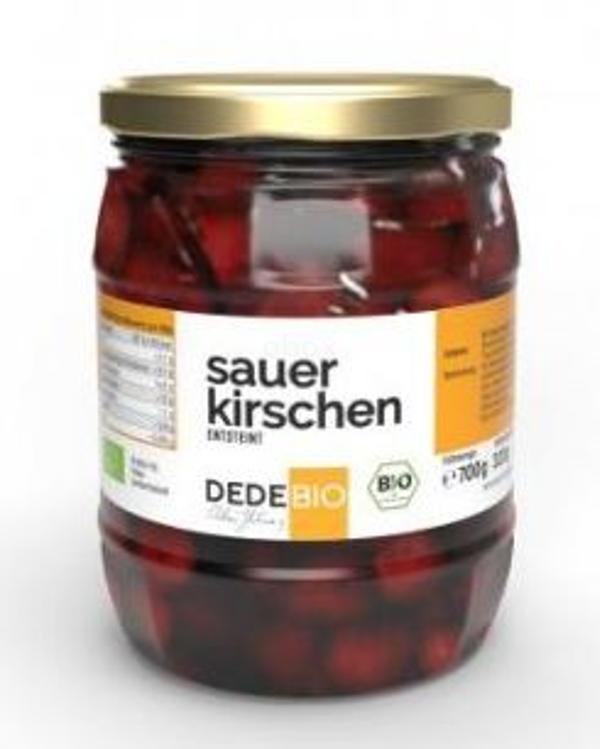 Produktfoto zu Sauerkirschen im Glas 700ml