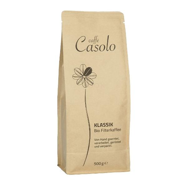 Produktfoto zu Kaffee Casolo Klassik gemahlen 500g