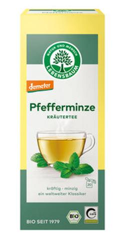 Pfefferminz-Tee, demeter, 20x1,5gr Beutel