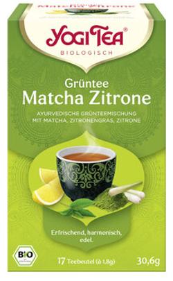 Yogi Tea Matcha Zitrone, 17 Beutel