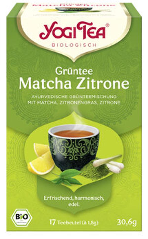 Produktfoto zu Yogi Tea Matcha Zitrone, 17 Beutel