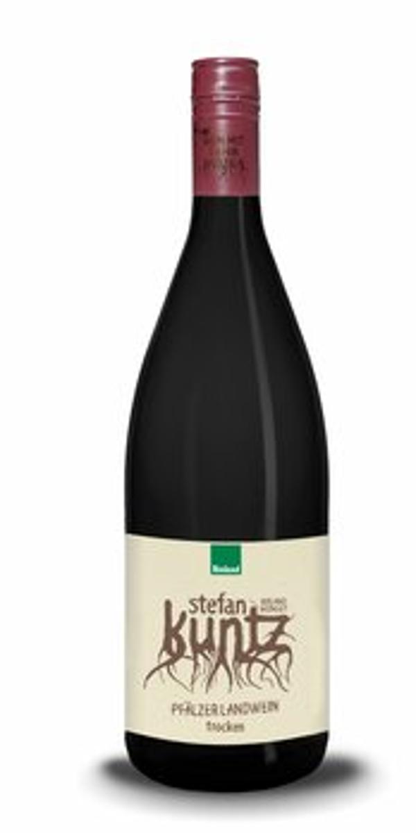 Produktfoto zu Pfälzer Landwein, rot 1L, trocken, Weingut Kuntz, Pfalz