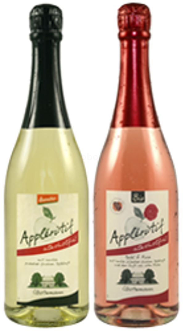 Produktfoto zu Appleritif mit Rose - alkoholfrei, 0,75 L