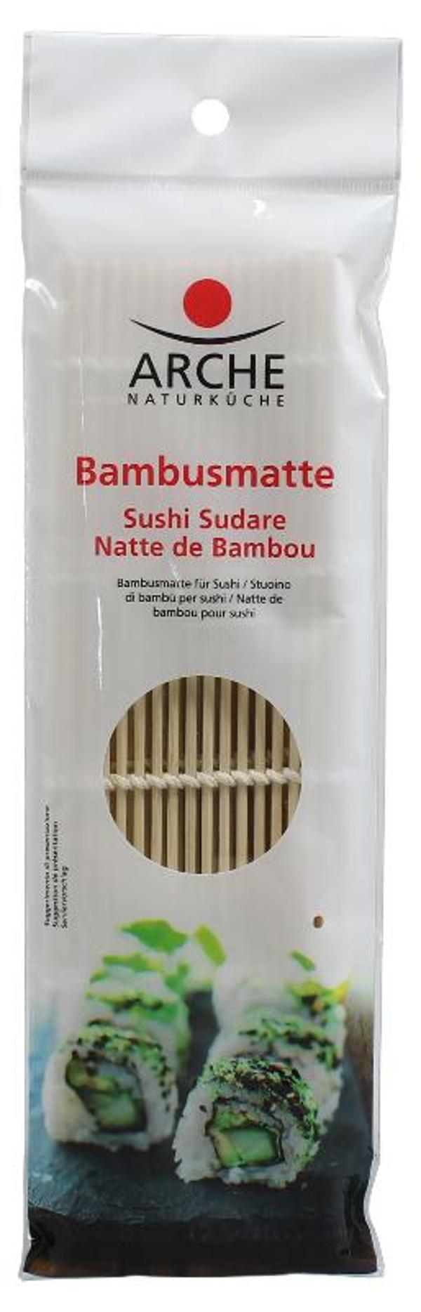 Produktfoto zu Bambusmatte für Sushi