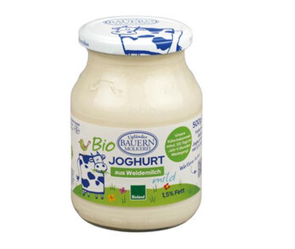 Produktfoto zu Upländer Naturjoghurt 500gr 1,5%Fett