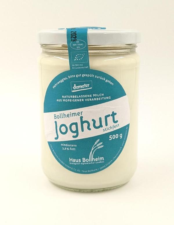 Produktfoto zu Vollmilch-Joghurt vom Haus Bollheim mind. 3,8% Fett 500g