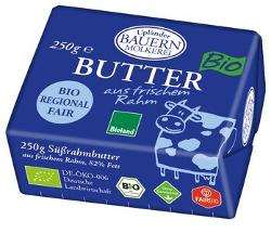 Butter, 250gr Upländer