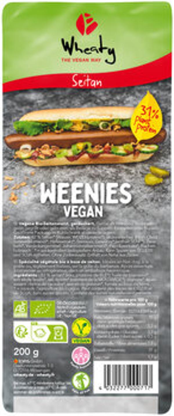 Produktfoto zu Weenies Würstchen vegan 200 g