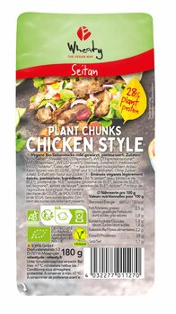 Produktfoto zu Plant Chunks Chicken Style 180g