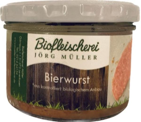 Produktfoto zu Bierwurst im Glas 180g