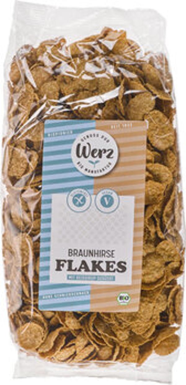 Produktfoto zu Braunhirse-Flakes glutenfrei 250gr