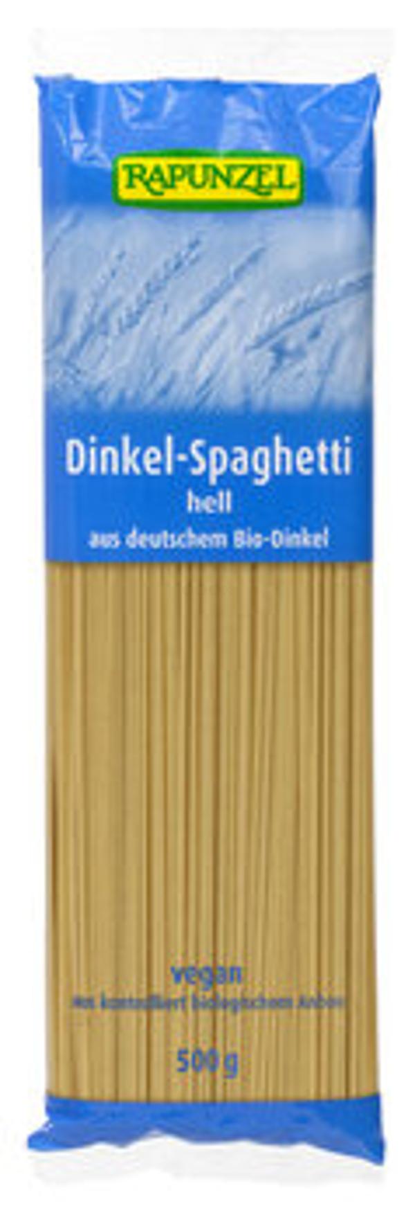 Produktfoto zu Dinkel-Spaghetti hell 500gr