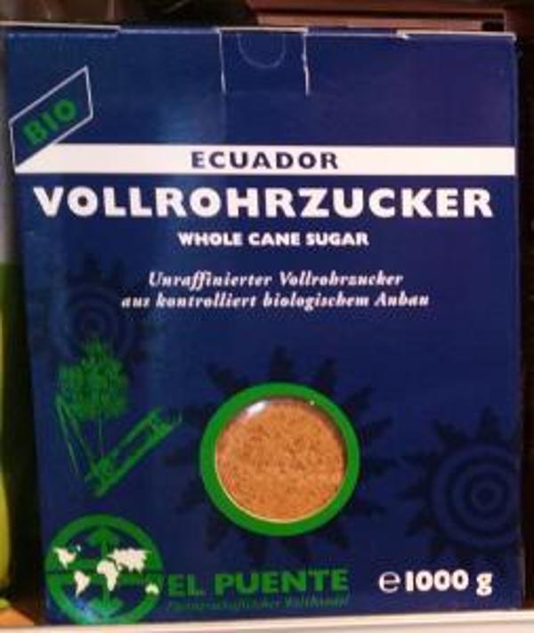 Produktfoto zu Bio Vollrohrzucker 1000g Ecuador
