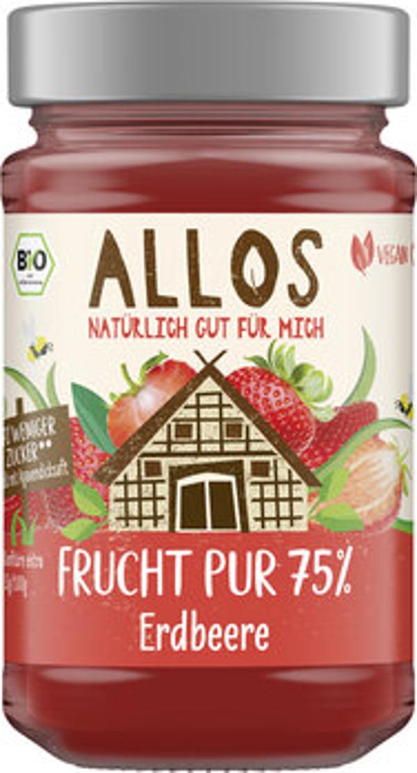 Produktfoto zu Erdbeere Frucht Pur 250gr