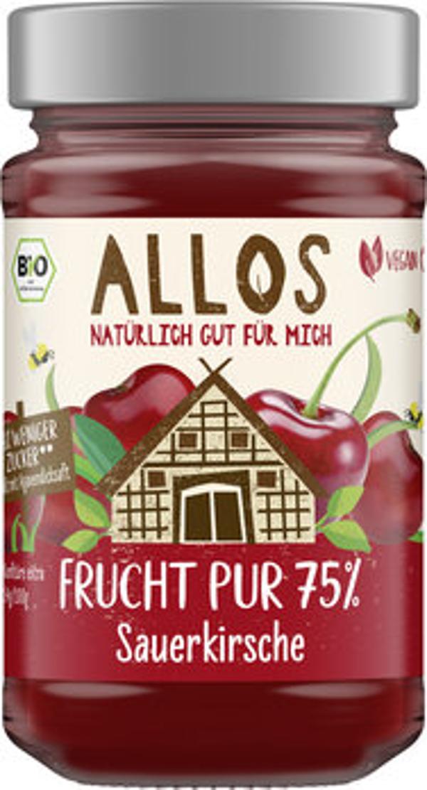 Produktfoto zu Sauerkirsch Frucht Pur 250gr